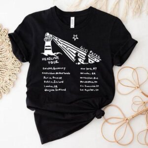 Gigi Perez Lighthouse Tour Black Shirt