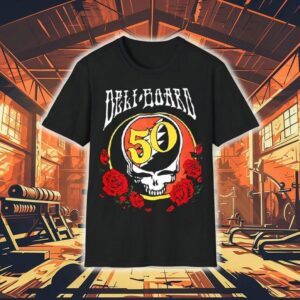 Grateful Dead 50th Anniversary Deli Boards Steal Your Face Skull Logo Shirt