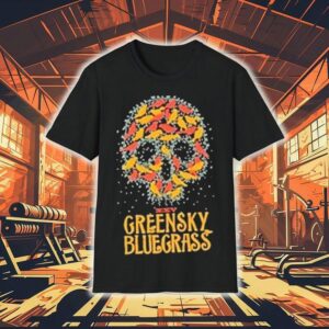 Greensky Bluegrass Methane Skull Xxv 25th Anniversary Shirt