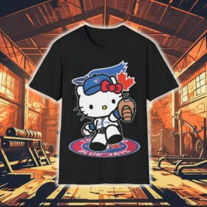 Hello Kitty Player Toronto Blue Jays Baseball Shirt