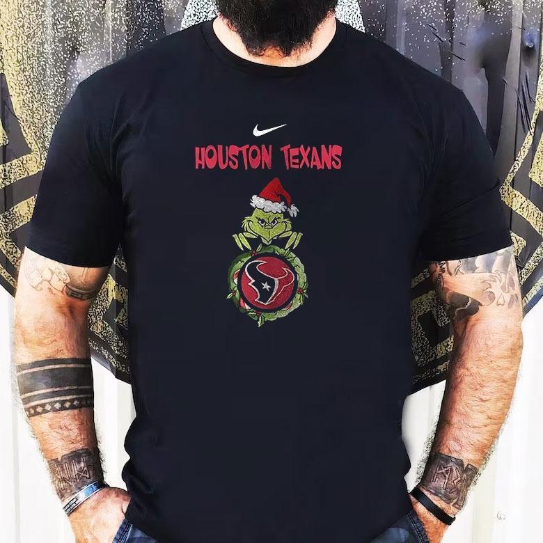 Houston Texans Grinch My Texans Stole My Heart Shirt Houston Texans Grinch My Texans Stole My Heart Shirt