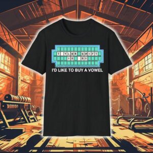 I’d Like To Buy A Vowel Tylor Swift Is Ss Shirt