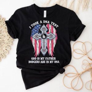 I Took A Dna Test And God Is My Father Doggers Are In My Dna Combines Tshirt