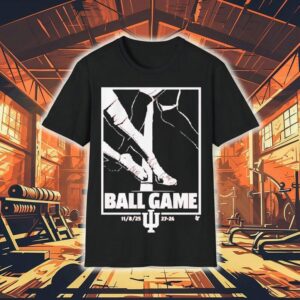 Indiana Hoosiers Breaking T Omar Cooper Jr. Ball Game Shirt