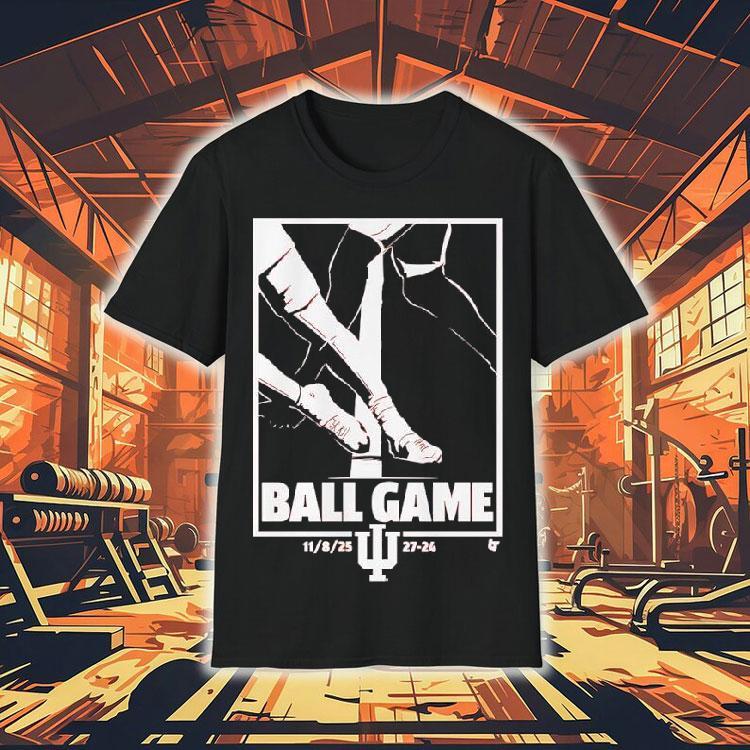 Indiana Hoosiers Breaking T Omar Cooper Jr. Ball Game Shirt Indiana Hoosiers Breaking T Omar Cooper Jr. Ball Game Shirt