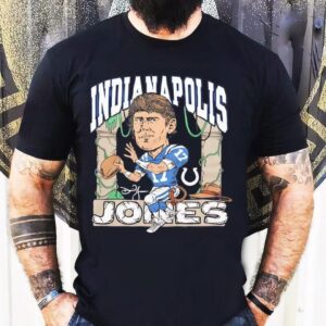 Indianapolis Colts Superstar Daniel Jones Lights Up The Field Graphic Shirt