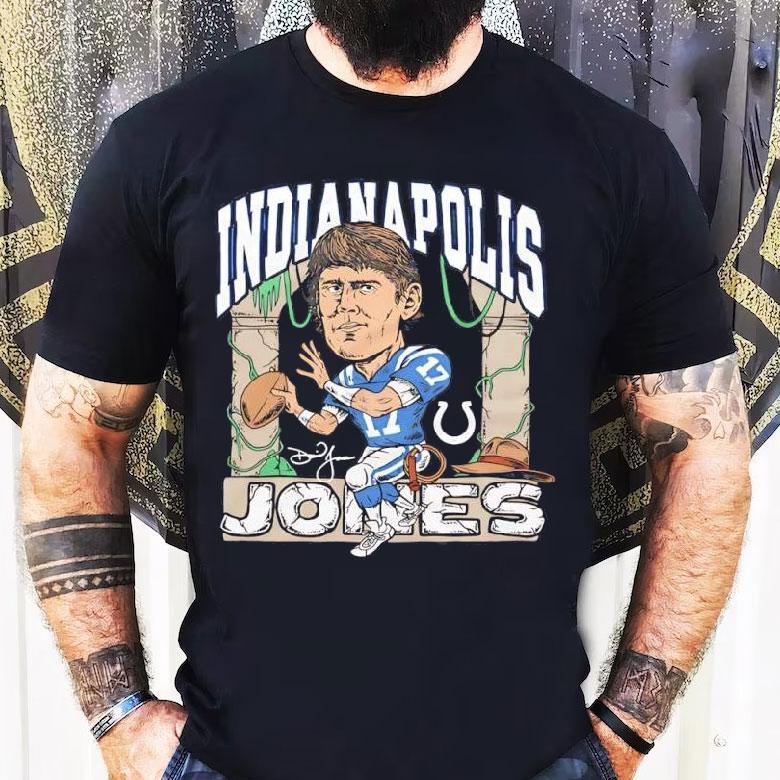 Indianapolis Colts Superstar Daniel Jones Lights Up The Field Graphic Shirt Indianapolis Colts Superstar Daniel Jones Lights Up The Field Graphic Shirt