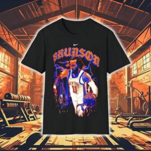 Jalen Brunson New York Knicks City Edition Player Graphic Shirt