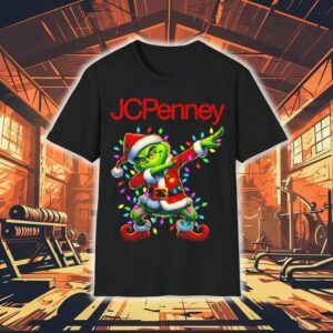 Jcpenney X Grinch Lights Dabbing Christmas Shirt