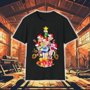 Jeff Dunham Characters Christmas Tree Tshirt