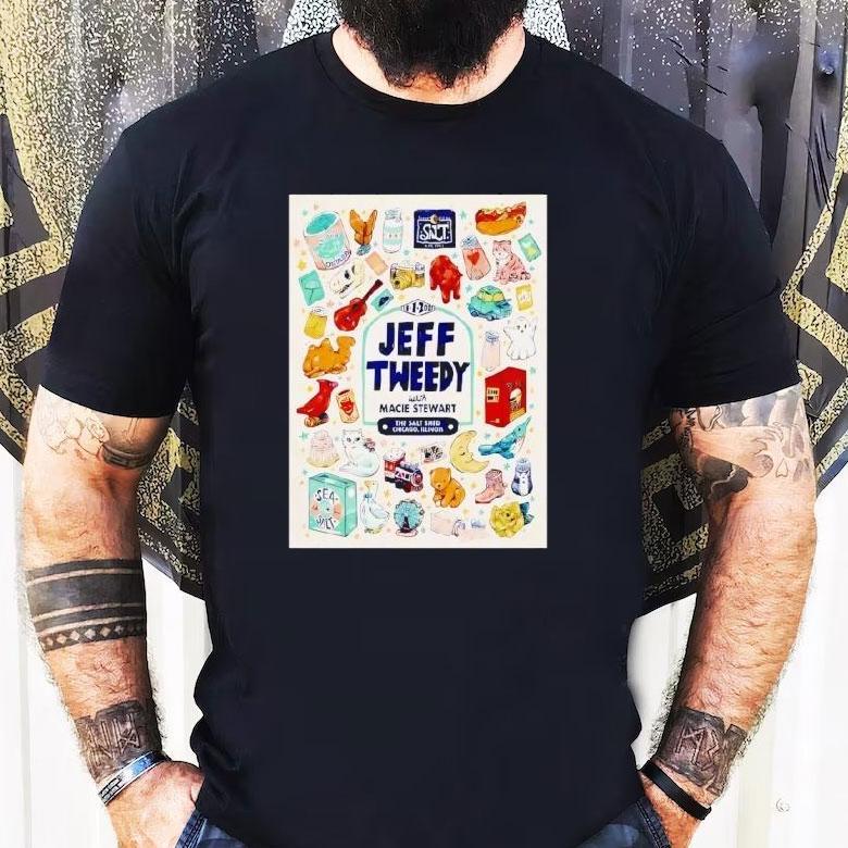 Jeff Tweedy The Salt Shed In Chicago Il November 1 2025 Shirt Jeff Tweedy The Salt Shed In Chicago Il November 1 2025 Shirt