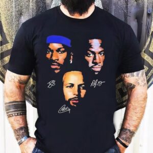 Jimmy Butler Draymond Green Stephen Curry Big Head Signature Shirt