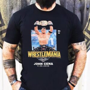 John Cena Wrestlemania 41 Topps Now X Wwe 2025 Shirt