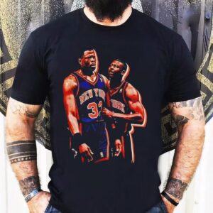 John Starks New York Knicks Basketball Graphic Shirt