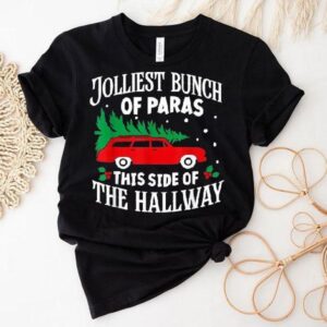 Jolliest Bunch Of Paras This Side Of The Hallway Merry Christmas Shirt