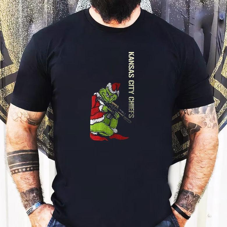 Kansas City Chiefs How The Grinch Stole Veteran’s Day Shirt Kansas City Chiefs How The Grinch Stole Veteran’s Day Shirt