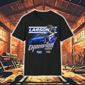 Kyle Larson Hendrick Motorsports Team Collection 2025 Nascar Cup Series Champion Shirt