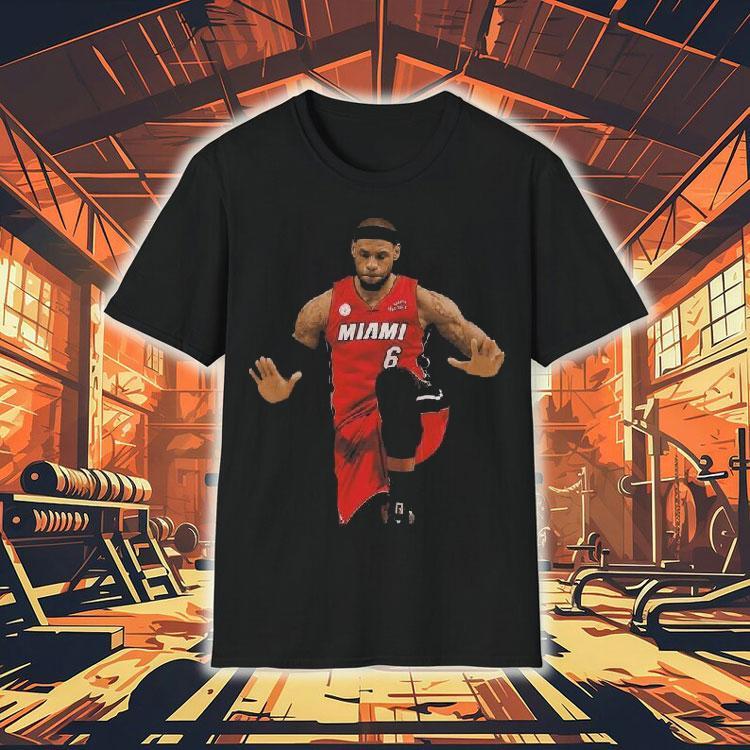 Lebron James Miami Heat Basketball Player Shirt Lebron James Miami Heat Basketball Player Shirt