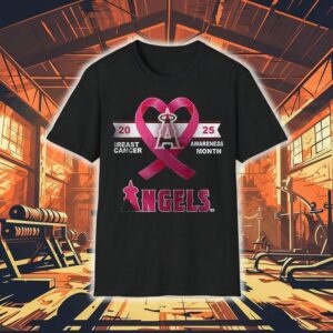Los Angeles Angels Strike Out Breast Cancer Shirt