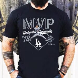 Los Angeles Dodgers Yoshinobu Yamamoto World Series Mvp Big Tall Tshirt
