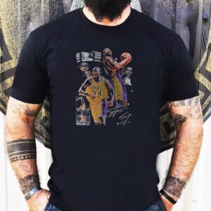 Los Angeles Lakers Kobe Bryant Graphic Signature Pose Shirt