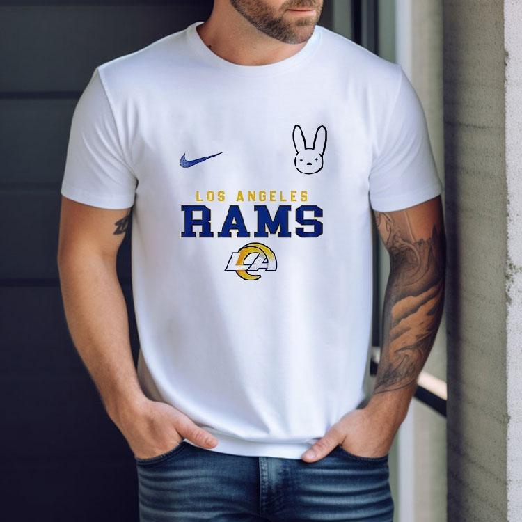 Los Angeles Rams X Bad Bunny Frog Mascot Shirt Los Angeles Rams X Bad Bunny Frog Mascot Shirt