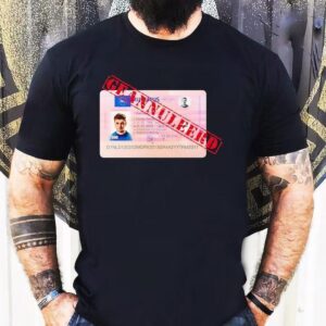 Martin Gerard 1996 License Card Shirt