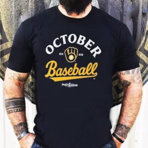 Milwaukee Brewers 2025 Mlb Postseason Shirt