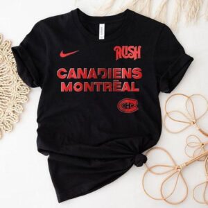 Montreal Canadiens Rush Fifty Something Tour Logo Skull Shirt