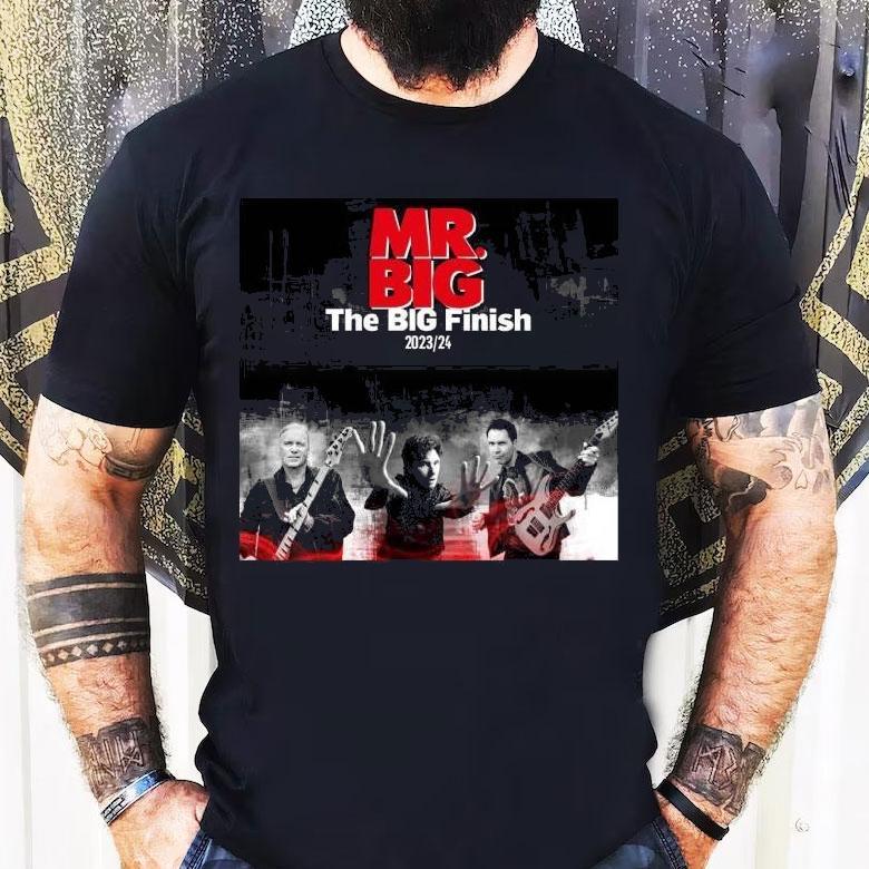 Mr.big The Big Finish 2023 2024 Shirt Mr.big The Big Finish 2023 2024 Shirt