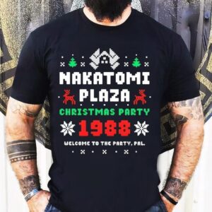 Nakatomi Plaza Christmas Party 1988 Ugly Christmas Shirt