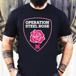 Nebraska Cornhuskers Operation Sl Rose Breast Cancer Awareness Shirt