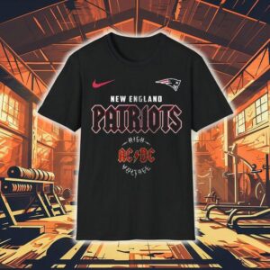 New England Patriots Ac Dc Highway To Hell Go Pats Graphic Shirt