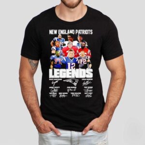 New England Patriots Legends Name Signatures Shirt