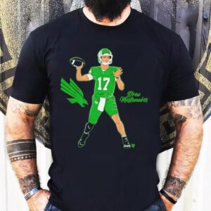 North Texas Football Drew Mestemaker Superstar Pose Shirt