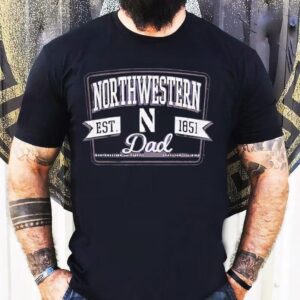 Northwestern Dad Est 1851 Logo Shirt