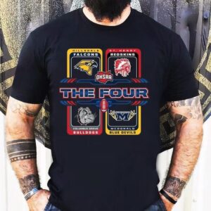 Ohsaa 2025 Div Vii Football Semifinals The Four Logo Shirt