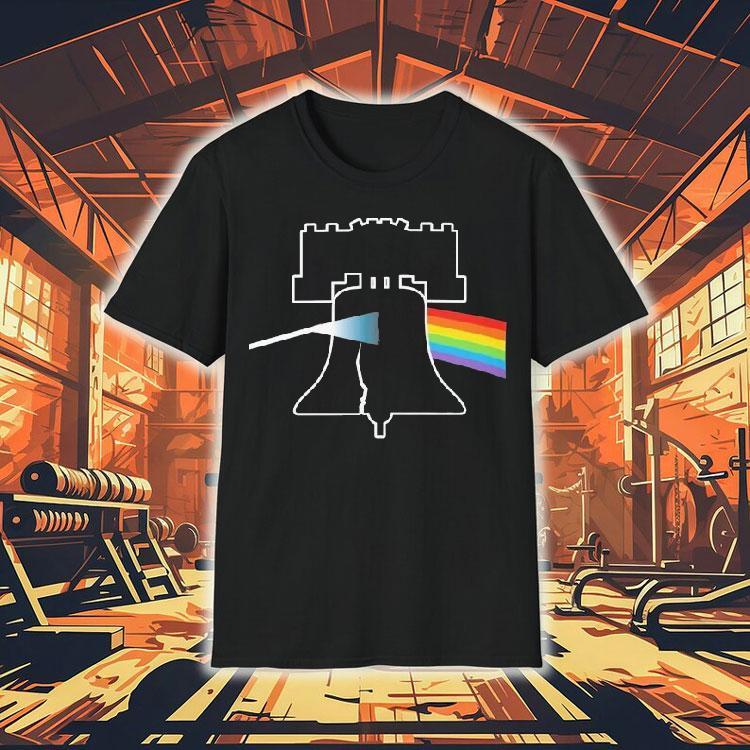 Pink Floyd Pink Phloyd Philadelphia Phillies Philly Bell Rainbow Shirt Pink Floyd Pink Phloyd Philadelphia Phillies Philly Bell Rainbow Shirt