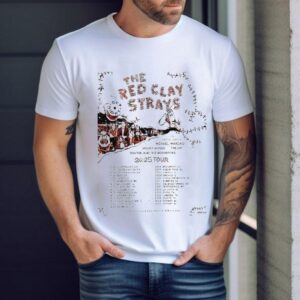 Red Clay Strays Get Right Tour Dates 2025 Shirt