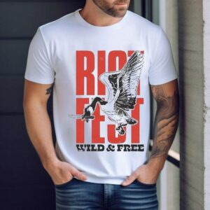 Riot Fest Wild And Free Goose Knife Shirt