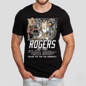 Rodney Rogers The Durham Bull 1971-2025 Signature Thank You For The Memories Shirt