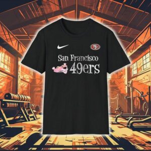 San Francisco 49ers X Pink Panther Cartoon Shirt