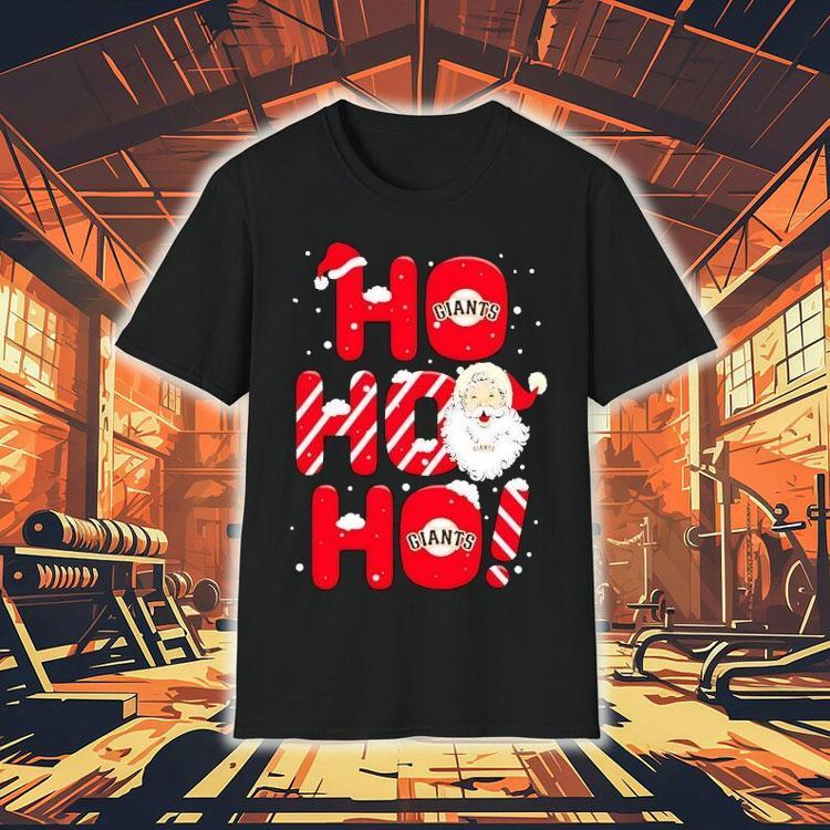 Santa Claus San Francisco Giants Ho Ho Ho Merry Christmas 2025 Shirt Santa Claus San Francisco Giants Ho Ho Ho Merry Christmas 2025 Shirt