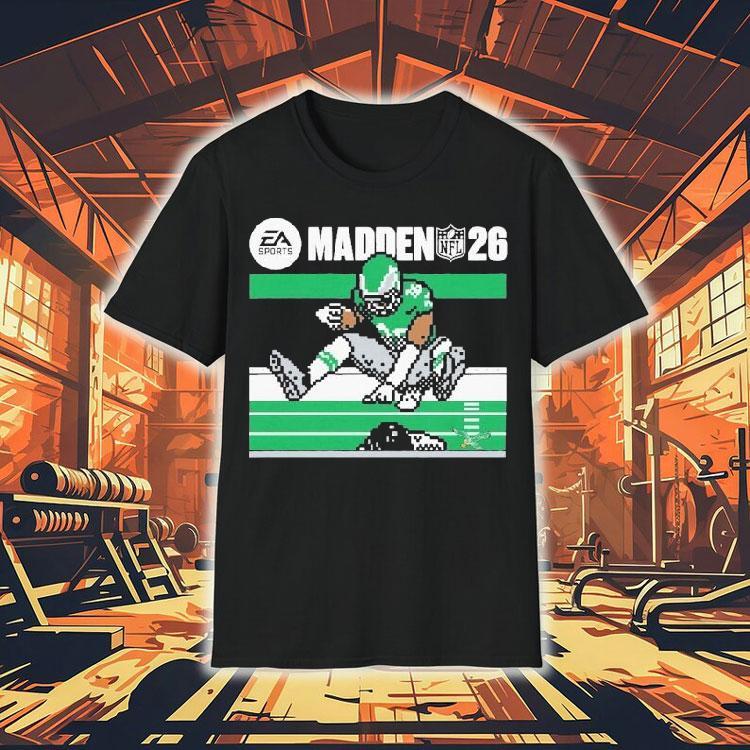 Saquon Barkley Philadelphia Eagles Philly Madden Nfl 2026 8-bit Shirt Saquon Barkley Philadelphia Eagles Philly Madden Nfl 2026 8-bit Shirt