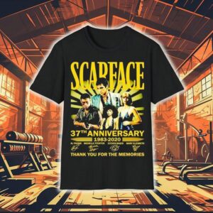 Scarface 37 Anniversary Thank You For The Memories Shirt