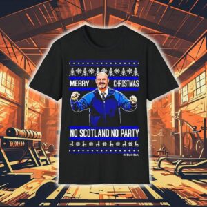 Scotland Clark Merry Christmas No Scotland No Party Shirt