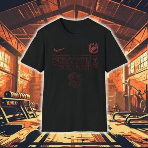 Seattle Kraken X Stranger Things Logo Shirt