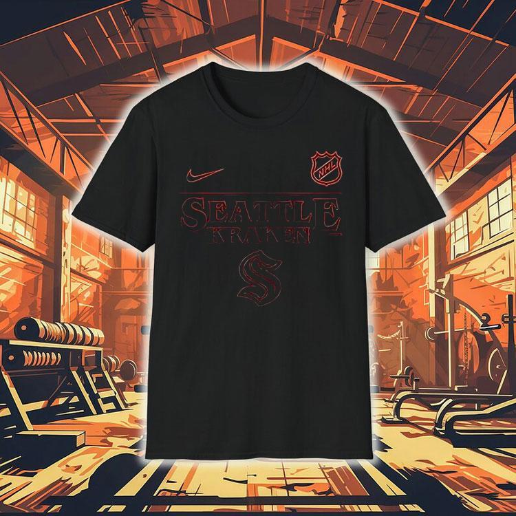 Seattle Kraken X Stranger Things Logo Shirt Seattle Kraken X Stranger Things Logo Shirt
