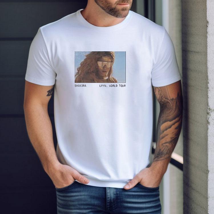 Shakira Las Mujeres Ya No Lloran World Tour Sunglasses Shirt Shakira Las Mujeres Ya No Lloran World Tour Sunglasses Shirt