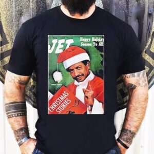 Sherman Hemsley Happy Holiday Season To All Santa Claus Christmas Shirt